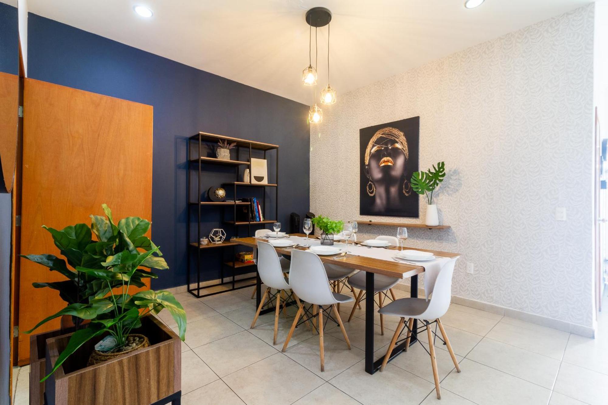 Casa Azul Turquesa Excelente Ubicacion Facturamos Villa Guadalajara Luaran gambar