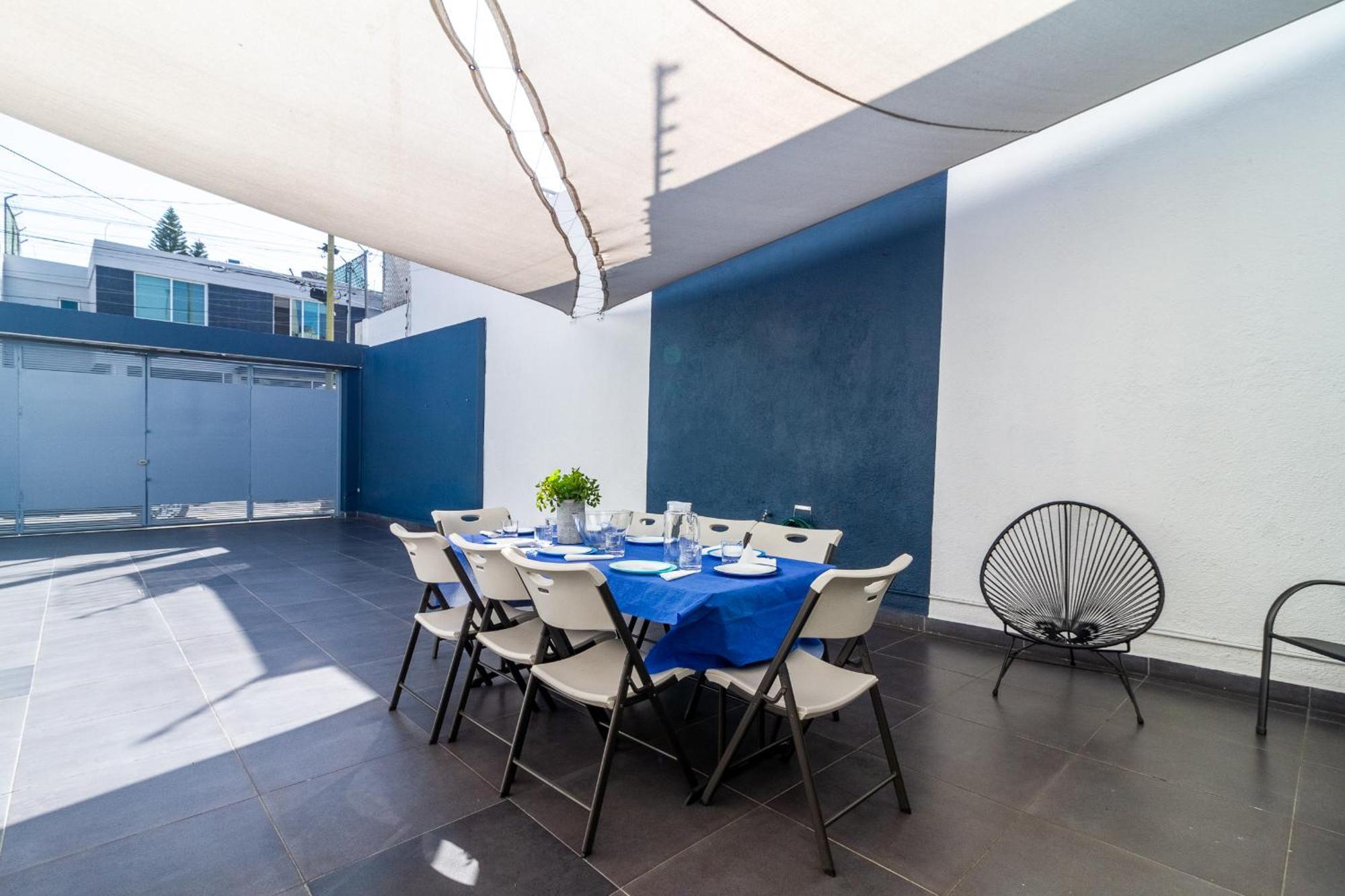 Casa Azul Turquesa Excelente Ubicacion Facturamos Villa Guadalajara Luaran gambar