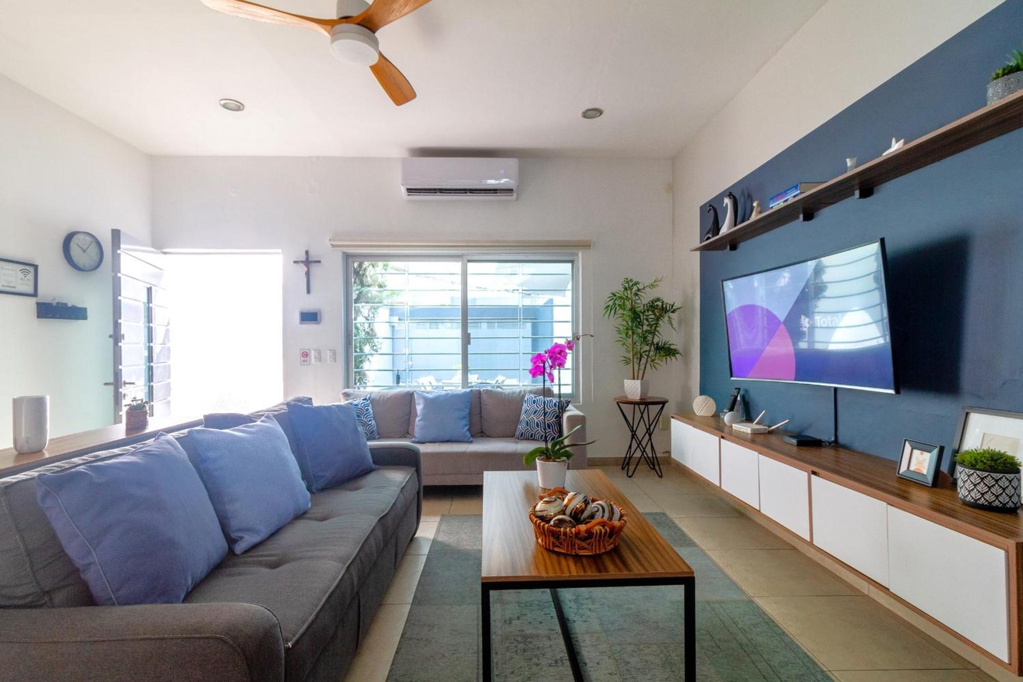 Casa Azul Turquesa Excelente Ubicacion Facturamos Villa Guadalajara Luaran gambar